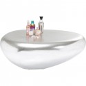 Table basse Pebble argentée Kare Design