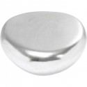 Table basse Pebble argentée Kare Design