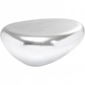 Table basse Pebble argentée Kare Design