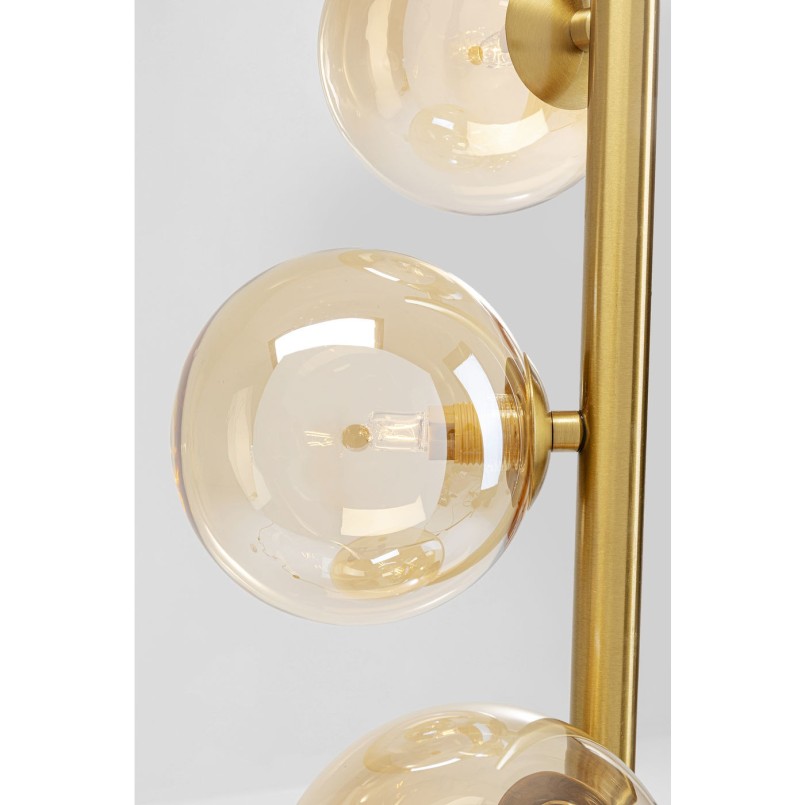 Lampadaire Scal Balls 160cm laiton Kare Design
