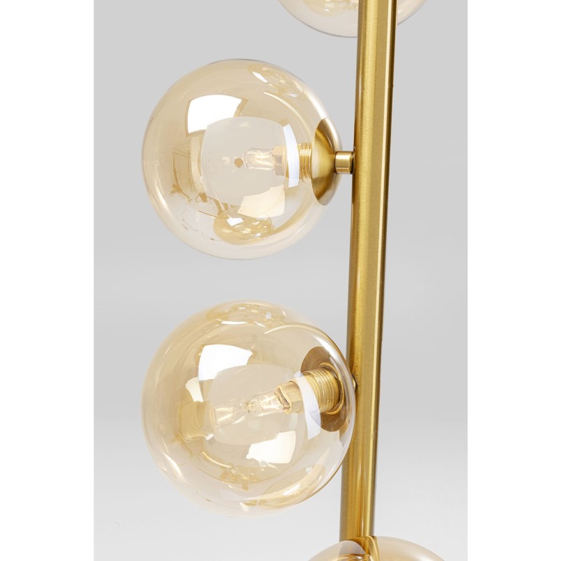 Lampadaire Scal Balls 160cm laiton Kare Design