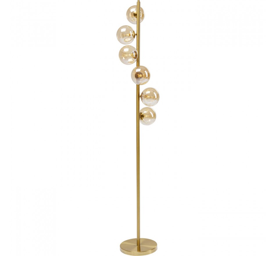 Floor Lamp Scala Balls 160cm gold Kare Design Floor Lamp Scala Balls 160cm gold Kare Design