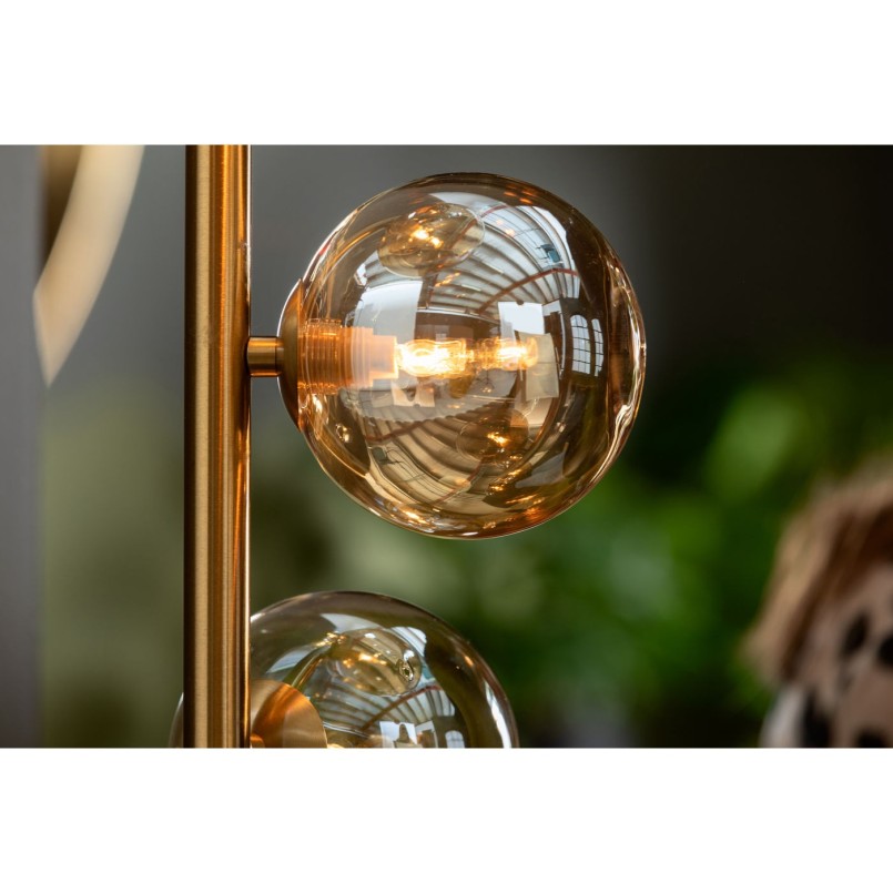 Lampadaire Scal Balls 160cm laiton Kare Design