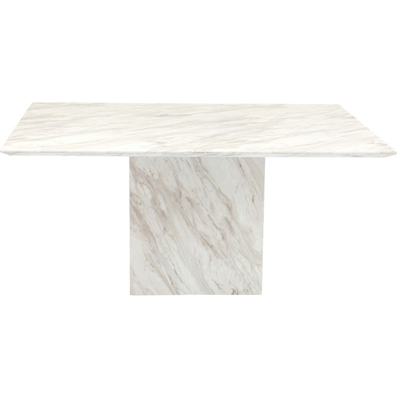 Table Artistico effet marbre 160x90cm Kare Design