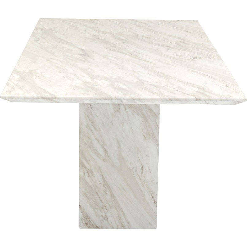 Table Artistico effet marbre 160x90cm Kare Design