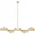Suspension Scala Balls 150cm dorée Kare Design