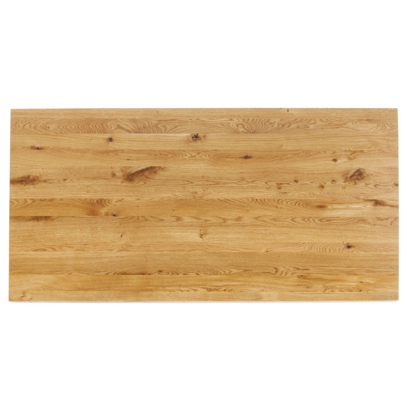 Table Symphony chêne laiton 160x80 Kare Design