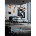 Chevet Luxury 2 tiroirs argent Kare Design