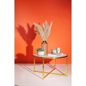 Table basse West Beach laiton Ø80cm Kare Design