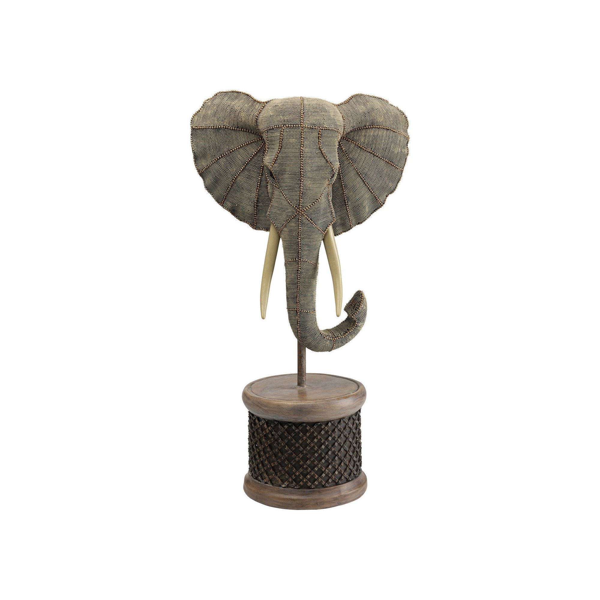 Déco tête éléphant 76cm Kare Design
