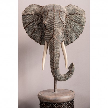 Déco tête éléphant 76cm Kare Design