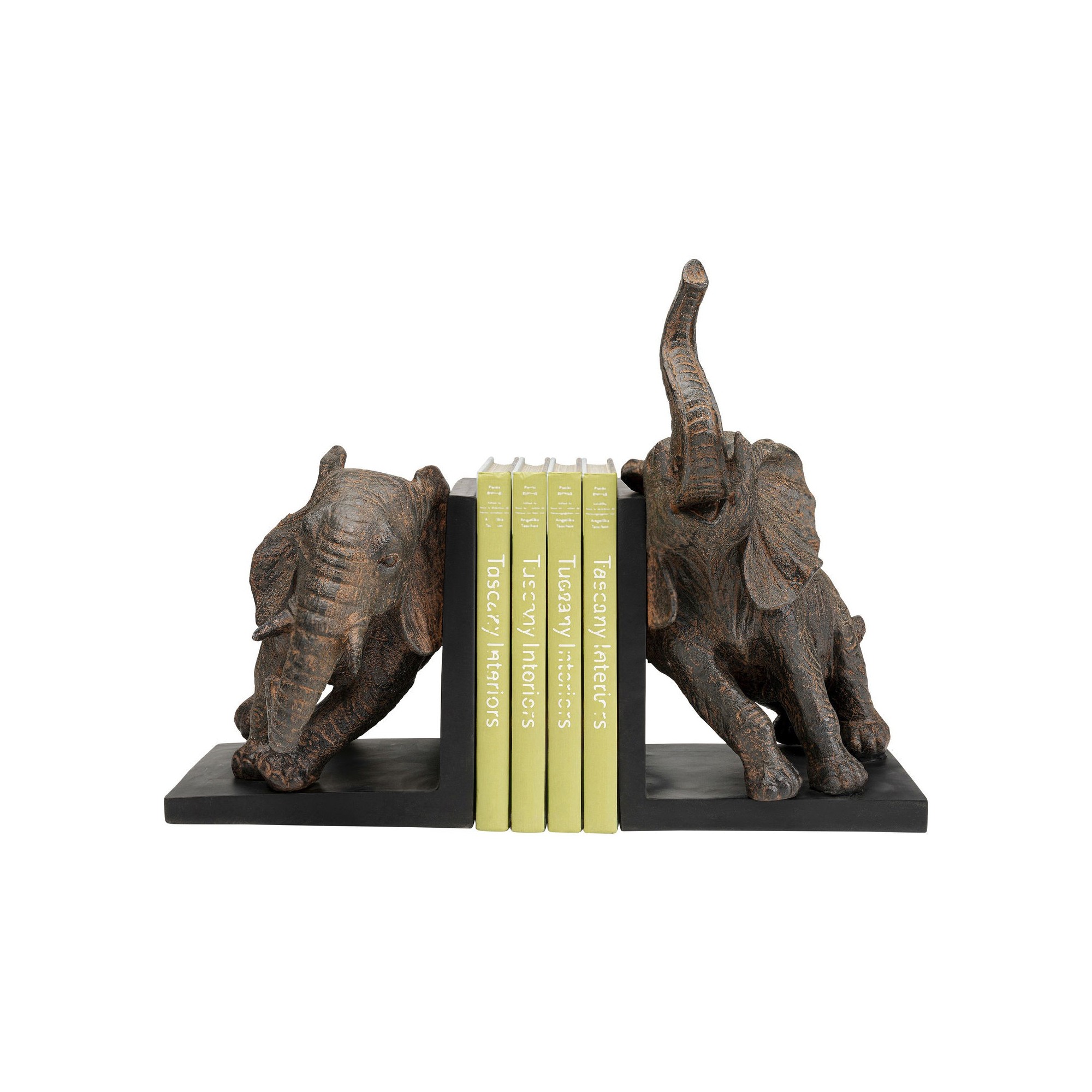 Serre-livres éléphants 25cm set de 2 Kare Design