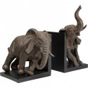 Serre-livres éléphants 25cm set de 2 Kare Design