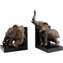 Serre-livres éléphants 42cm set de 2 Kare Design