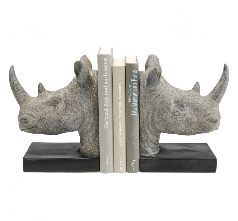 Serre-livres rhino set de 2 Kare Design