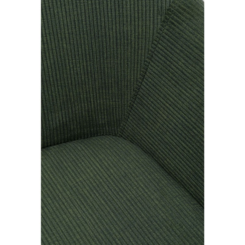 Chaise avec accoudoirs Avignon verte Kare Design