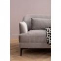 Canapé Proud 3 places velours gris Kare Design