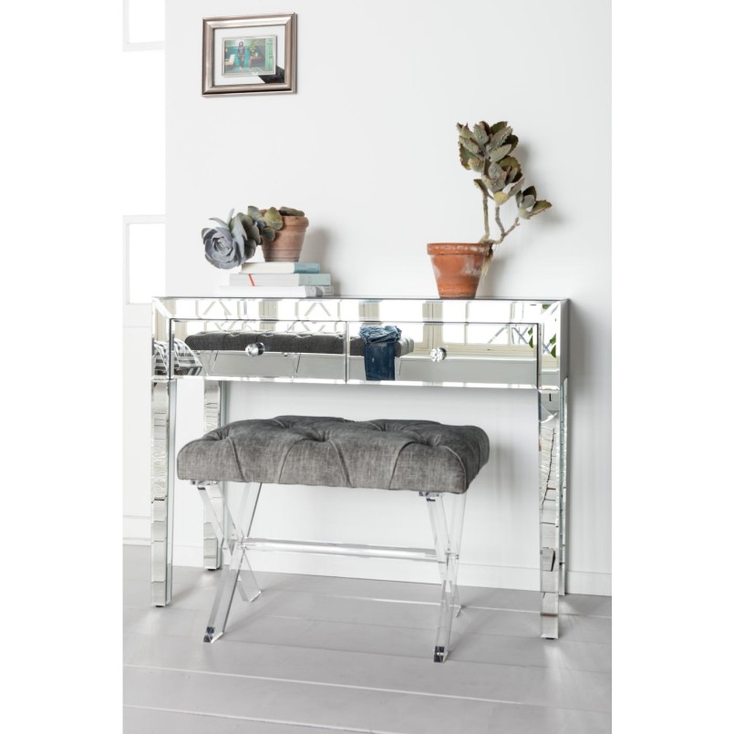 Console Luxury argent Kare Design