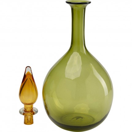 Vase Honeymoon Lid vert 38cm Kare Design