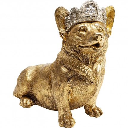 Déco corgi royal assis Kare Design