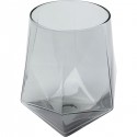 Verres à eau Diamond fumé set de 6 Kare Design