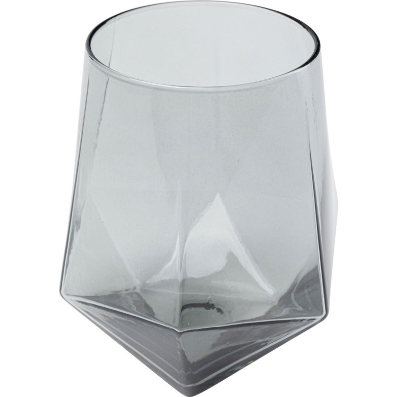 Verre à eau Diamond Smoke