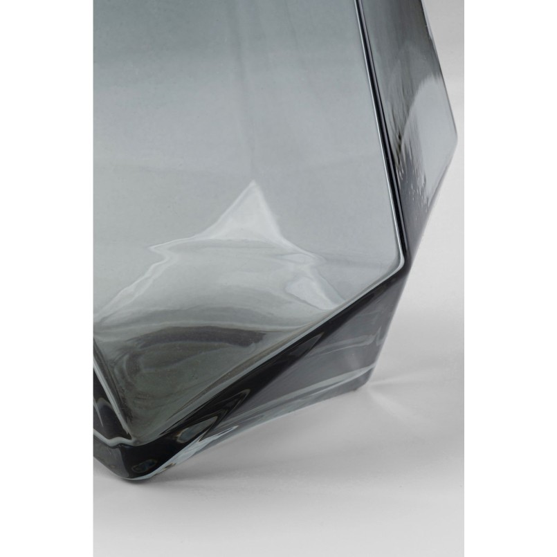 Verres à eau Diamond fumé set de 6 Kare Design