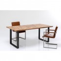 Table Stars noire 180x90cm Kare Design