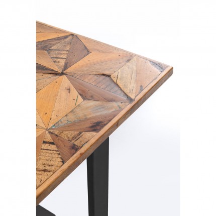 Table Stars noire 180x90cm Kare Design