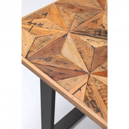 Table Stars noire 180x90cm Kare Design
