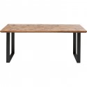 Table Stars noire 180x90cm Kare Design