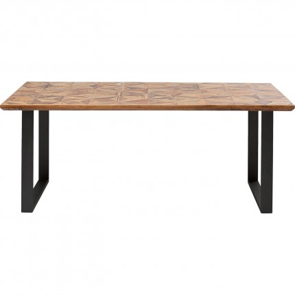 Table Stars noire 180x90cm Kare Design Table Stars noire 180x90cm Kare Design