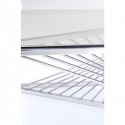 Table basse Laser chromée 120x60cm Kare Design