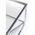 Table basse Laser chromée 120x60cm Kare Design