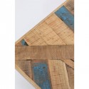 Table Abstract chromée 180x90cm Kare Design