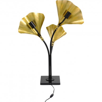 Lampadaire feuilles de ginkgo 83cm Kare Design