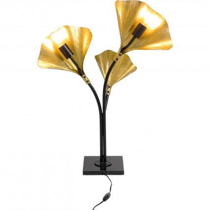 Lampadaire feuilles de ginkgo 83cm Kare Design