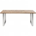 Table Stars chromée 180x90cm Kare Design