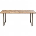 Table Stars argentée 180x90cm Kare Design
