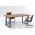 Table Stars acier 180x90cm Kare Design