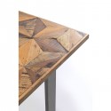 Table Stars acier 180x90cm Kare Design
