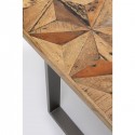Table Stars acier 180x90cm Kare Design