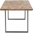 Table Stars acier 180x90cm Kare Design