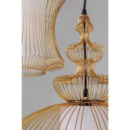 Suspension Swing Iron 3 dorée Kare Design