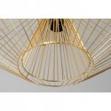 SSuspension Modo Wire rond dorée Kare Design