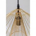 SSuspension Modo Wire rond dorée Kare Design