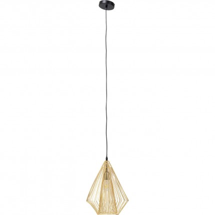 Suspension Modo Wire 31cm dorée Kare Design