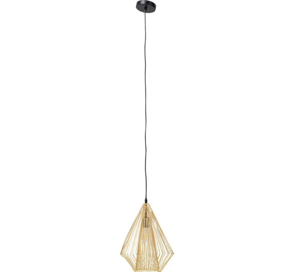 Suspension Modo Wire dorée Kare Design