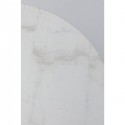 Table Bistrot marbre blanche ronde 60cm Kare Design