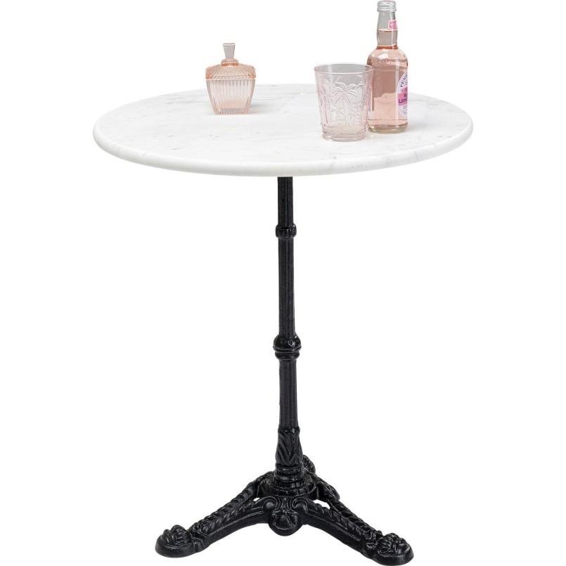 Table bistrot Kaffeehaus blanc Ø 60